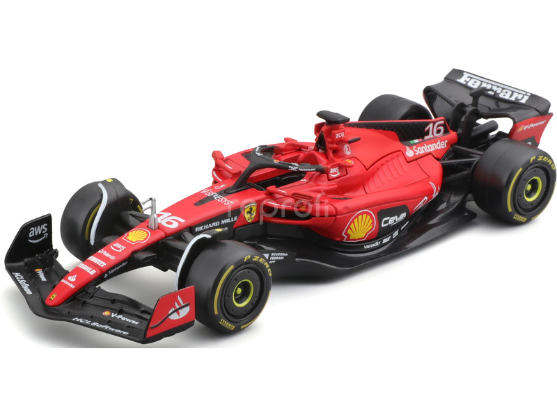 Bburago Ferrari SF-23 1:43 #16 Leclerc