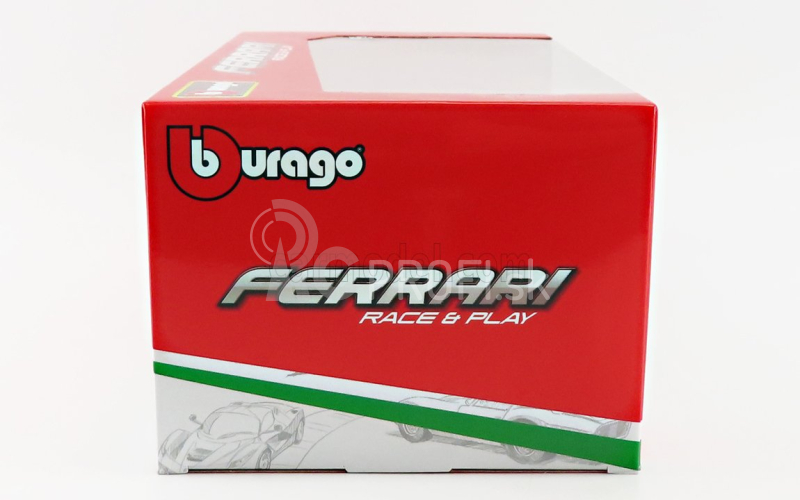 Bburago Ferrari SF90 Spider 1:18 žltá metalíza