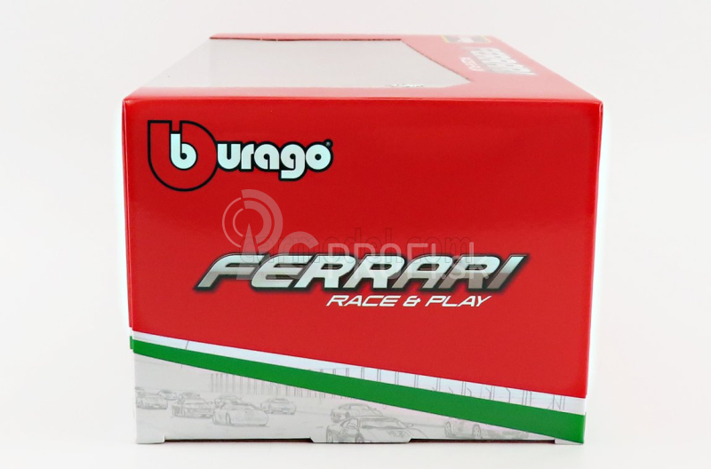 Bburago Ferrari SF90 Spider 1:18 žltá metalíza