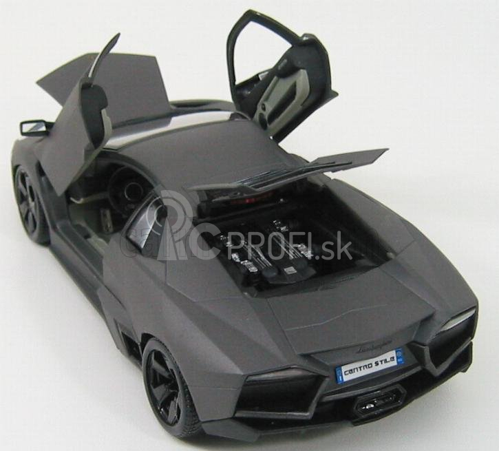 Bburago Lamborghini Reventon Motorshow Francoforte 2007 1:18 Dark Grey Met