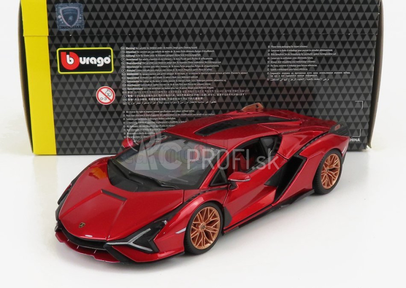 Bburago Lamborghini Sian FKP37 1:24 zelená