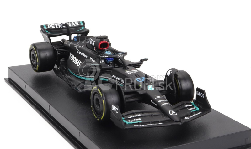 Bburago Mercedes gp F1 W14 Team Mercedes-amg Petronas F1 N 63 1:43, čierna