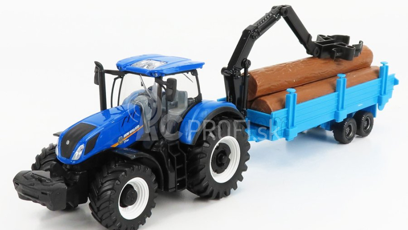 Bburago New Holland T7.315 s doplnkami (darčekové balenie)