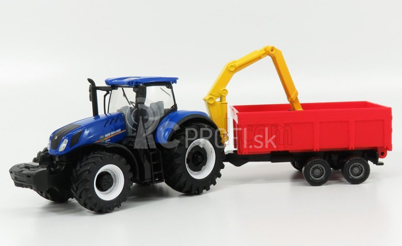 Bburago New Holland T7.315 s drapákom