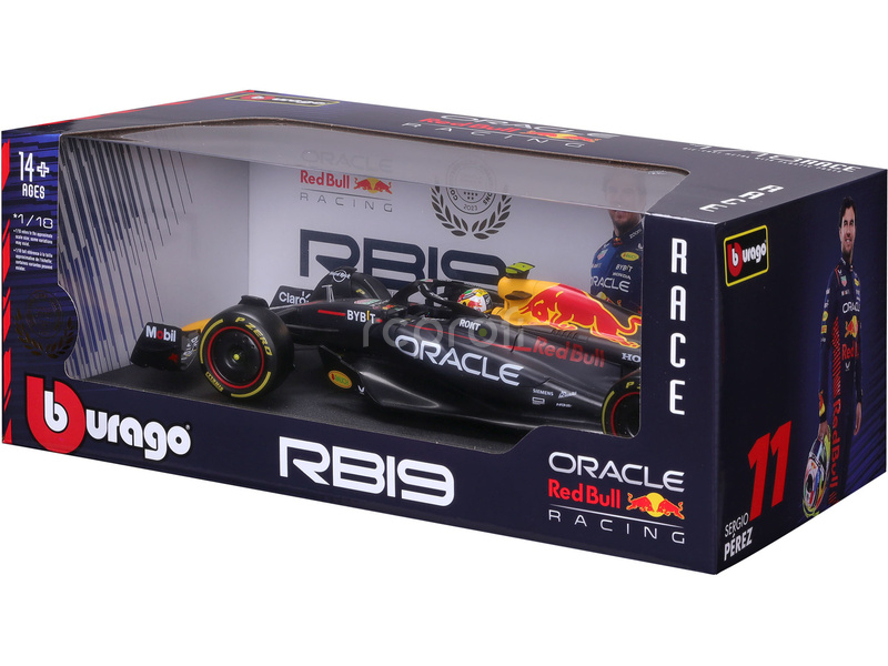 Bburago Oracle Red Bull Racing RB19 1:18 #11 Pérez