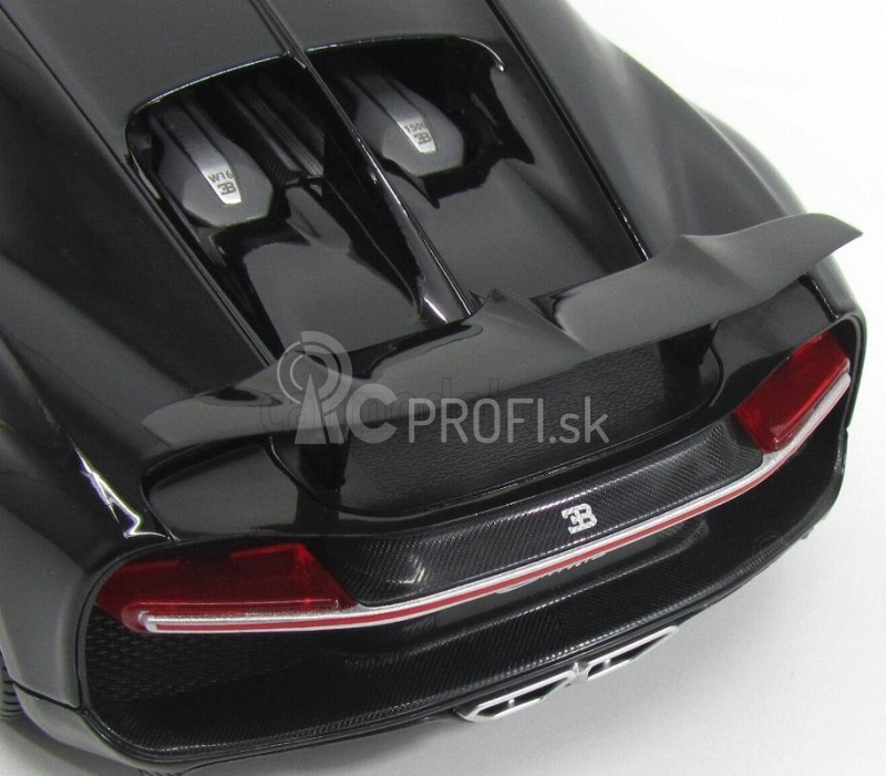 Bburago Plus Bugatti Chiron 1:18 červená