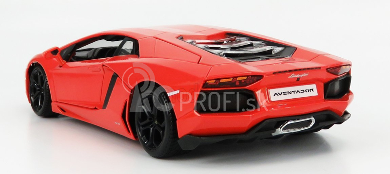 Bburago Plus Lamborghini Aventador LP 700-4 1:18 oranžová metalíza