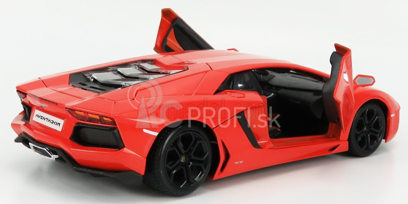 Bburago Plus Lamborghini Aventador LP 700-4 1:18 oranžová metalíza