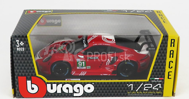 Bburago Porsche 911 RSR 1:24 LM 2020