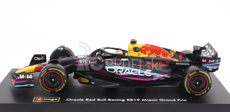 Bburago Red bull F1 Rb19 Team Oracle Red Bull Racing N 1 1:43, tmavomodrá