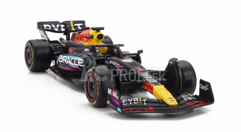 Bburago Red bull F1 Rb19 Team Oracle Red Bull Racing N 1 1:43, tmavomodrá