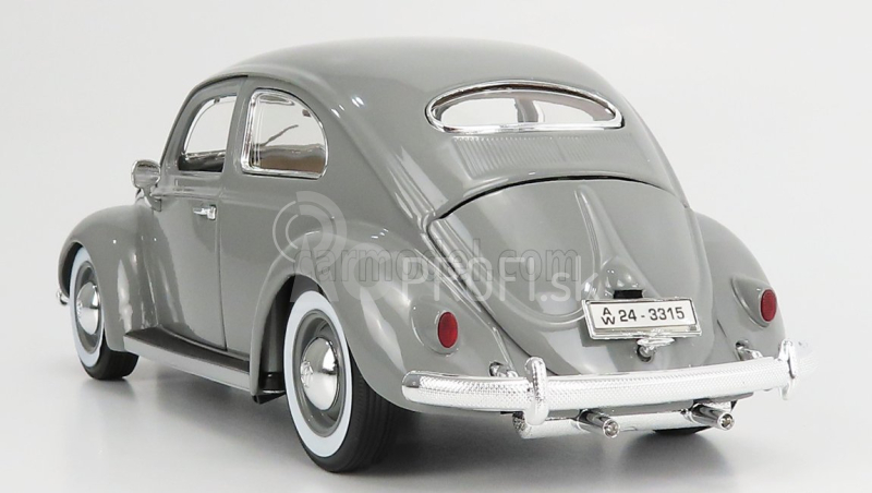 Bburago Volkswagen Käfer-Beetle 1955 1:18 strieborný