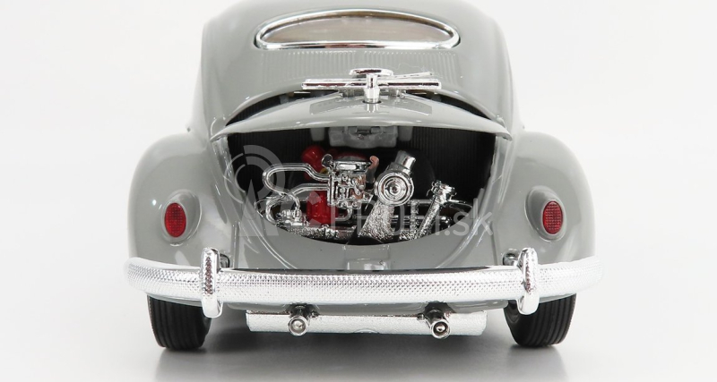 Bburago Volkswagen Käfer-Beetle 1955 1:18 strieborný