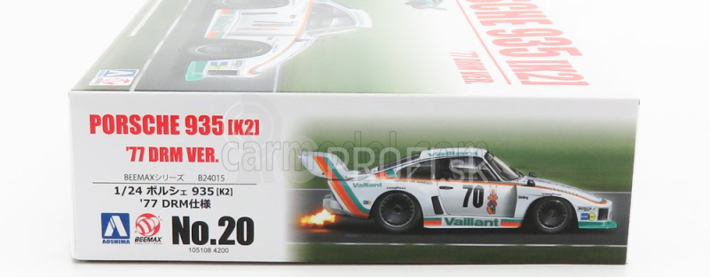 Beemax Porsche 935/77a Turbo Vaillant N 70 Drm Sezóna 1977 P.gregg - N 51 Drm Sezóna 1977 B.wollek 1:24 /