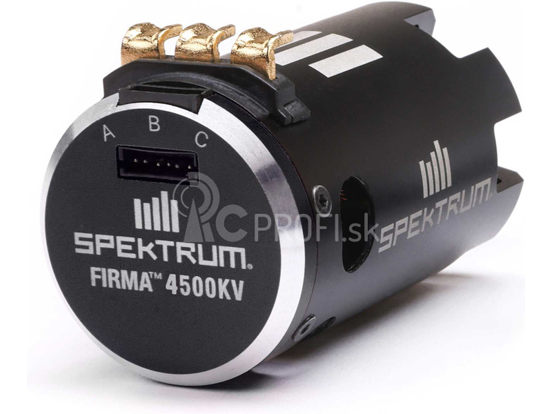 Bezkartáčový senzorový motor Spektrum Firma 3662 4500ot/V 4P 5mm