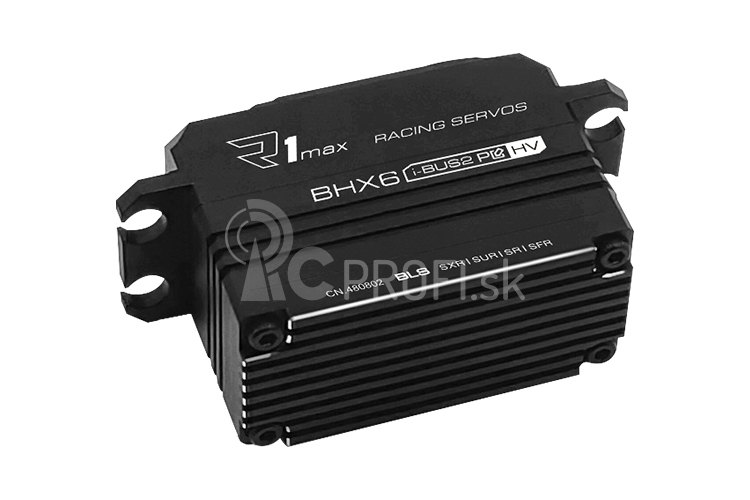 BHX6 HiVOLT BRUSHLESS Digitálne servo s nízkym profilom (35 kg-0,053s/60°)