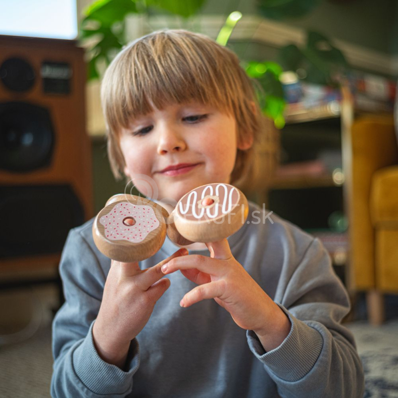 Bigjigs hračky Donut box