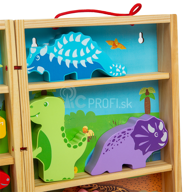 Bigjigs Hračky Toy Box Dinosaury