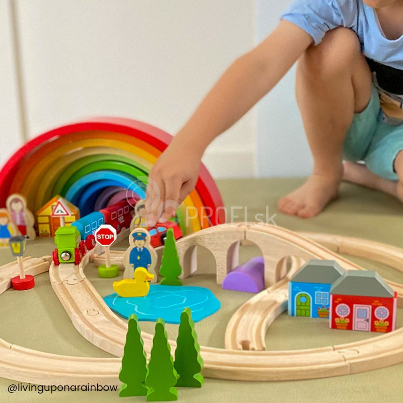 Bigjigs Rail Drevená vlaková dráha osmička