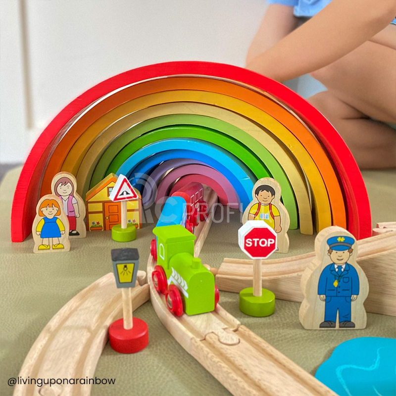 Bigjigs Rail Drevená vlaková dráha osmička