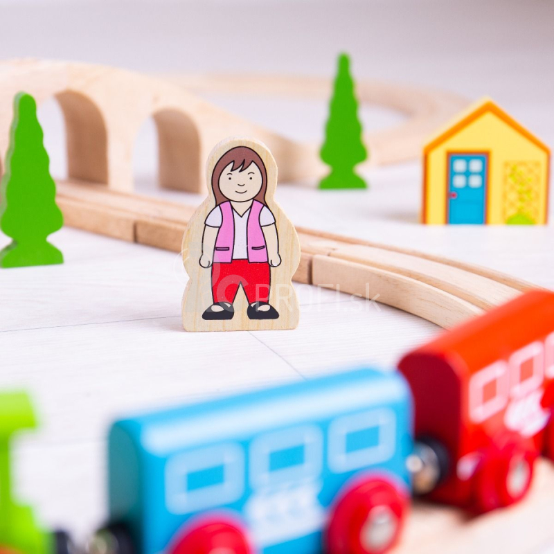 Bigjigs Rail Drevená vlaková dráha osmička