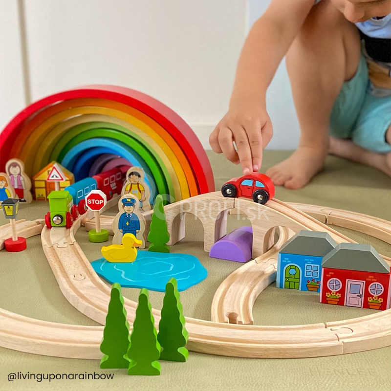 Bigjigs Rail Drevená vlaková dráha osmička