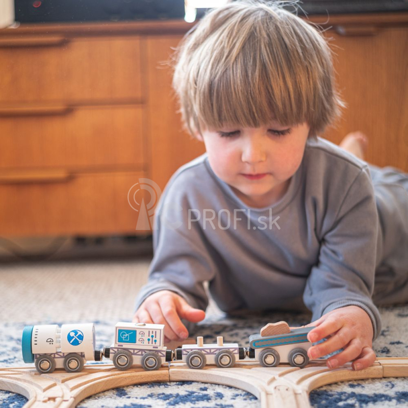 Bigjigs Rail Drevený banský vláčik