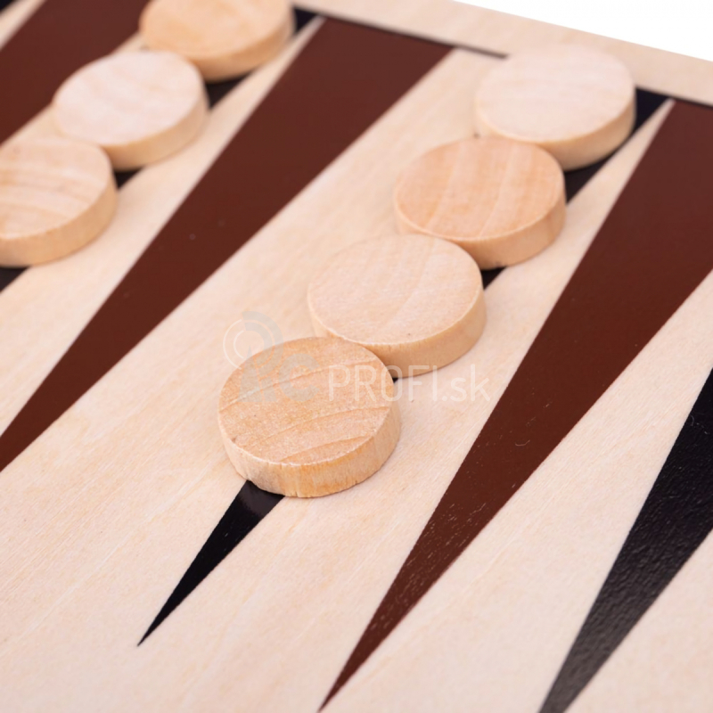 Bigjigs Toys Drevený backgammon