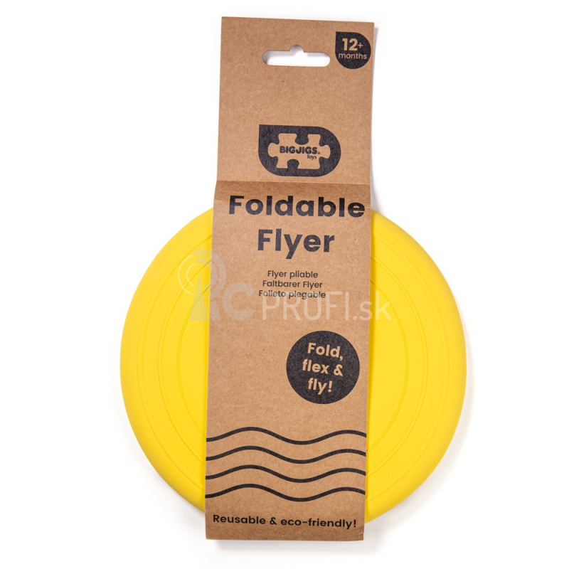 Bigjigs Toys Frisbee Yellow Honey