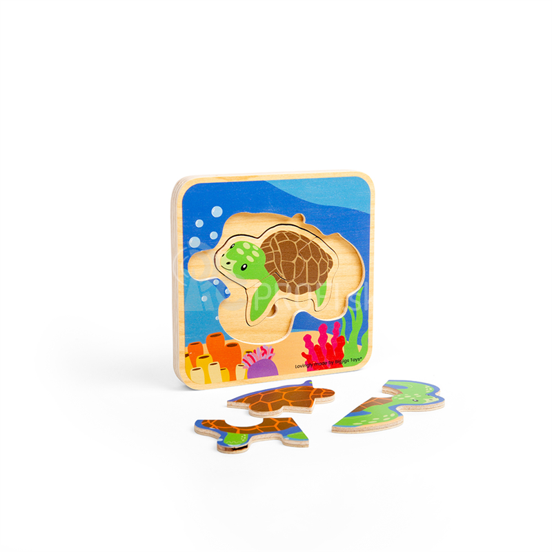 Bigjigs Toys Puzzle životného cyklu korytnačky