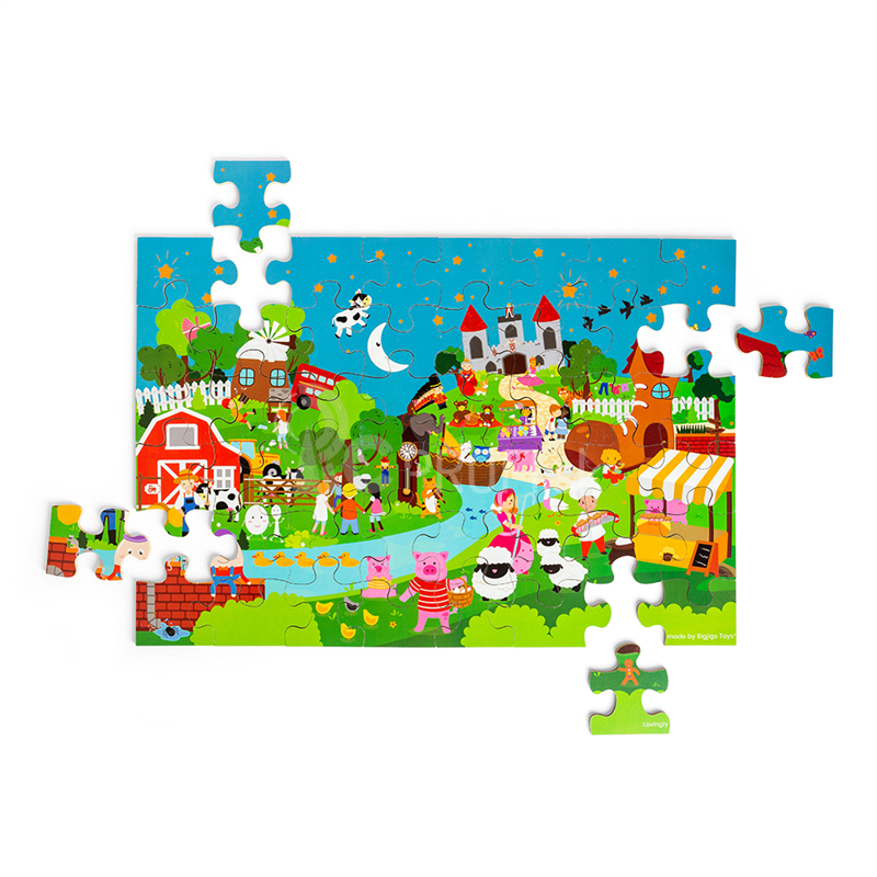 Bigjigs Toys Rozprávkové puzzle