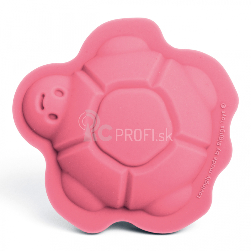 Bigjigs Toys Silikónové formy ružové Coral