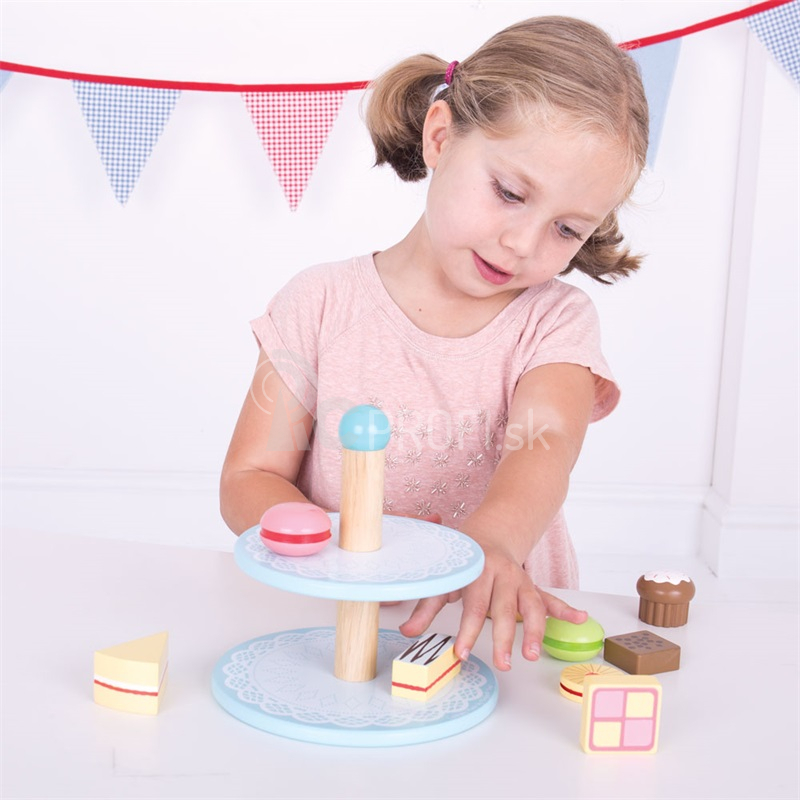 Bigjigs Toys Stojan na cupcake