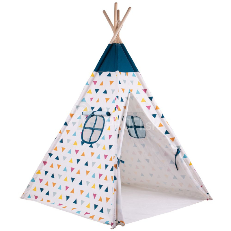 Bigjigs Toys Teepee viacfarebné