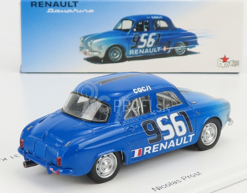 Bizarný Renault Dauphine N 9561 Bonneville 2016 Nicolas Prost 1:43 Modrá