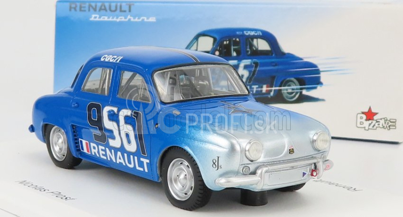 Bizarný Renault Dauphine N 9561 Bonneville 2016 Nicolas Prost 1:43 Modrá