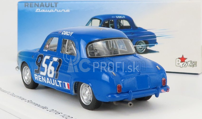 Bizarný Renault Dauphine N 9561 Bonneville 2016 Nicolas Prost 1:43 Modrá