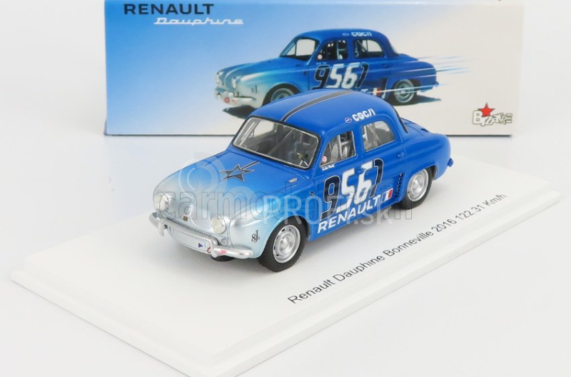 Bizarný Renault Dauphine N 9561 Bonneville 2016 Nicolas Prost 1:43 Modrá