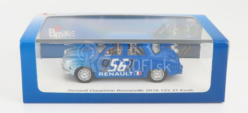 Bizarný Renault Dauphine N 9561 Bonneville 2016 Nicolas Prost 1:43 Modrá