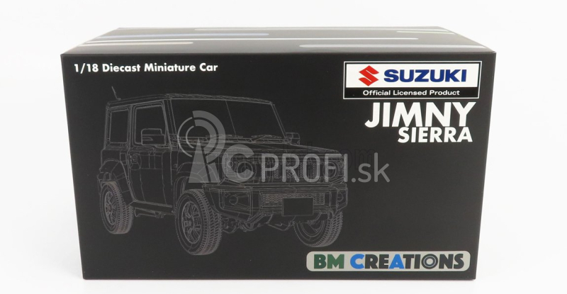 Bm-creations Suzuki Jimny Jb64 Rhd 2019 1:18 Brisk Blue