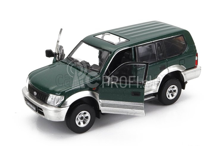 Bm-creations Toyota Land Cruiser Lc95 2008 1:64 zelená strieborná