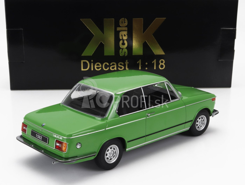 BMW 1502 radu 2 1974 v mierke 1:18 zelená