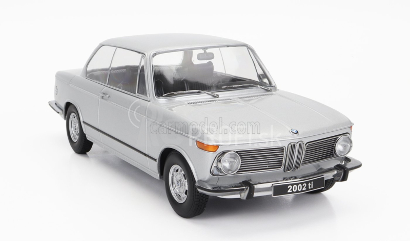 BMW 2002ti radu 1 1971 v mierke 1:18 strieborná