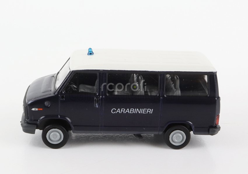 Brekina plast Fiat Ducato Minibus Carabinieri 1981 1:87 Modrá Biela