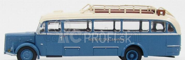 Brekina plast Saurer Bt4500 Bus Wiener Lokalbahnen 1954 1:87 Svetlomodrá slonovina