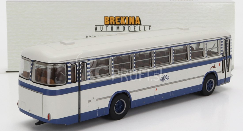 Brekina plastic Fiat 306/3 Bus Interurbano Sapav 1972 1:87 Biela Modrá