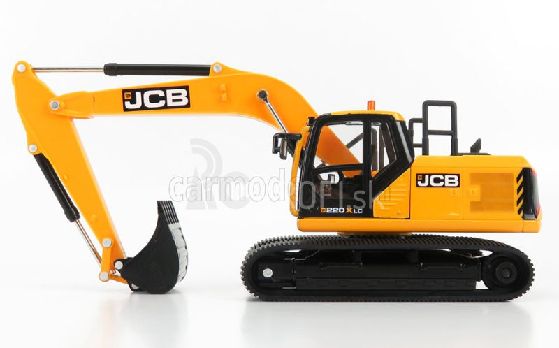 Britains JCB 220xlc Escavatore Cingolato Tractor 2012 - rýpadlo 1:32 Yellow Black