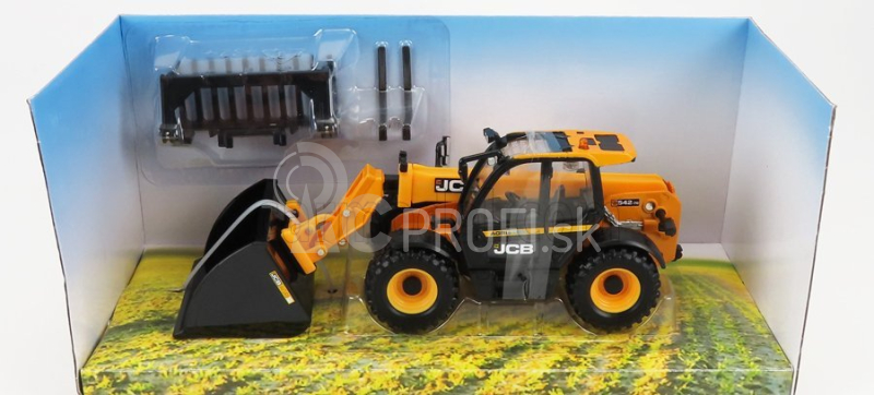 Britains JCB 542-70 Agrixtra Tra Loadall 2021 1:32 žltá