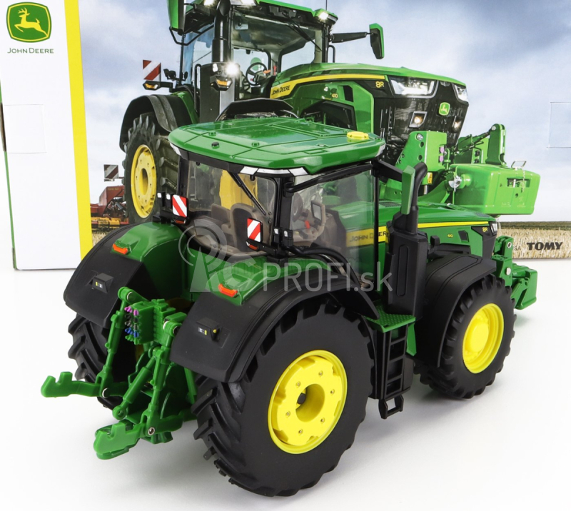 Britains John deere 8r 410 Traktor 2020 1:32 Zelenožltý