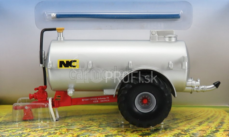 Britské príslušenstvo Nc Trailer Tanker Spread Liquam - Cisterna Spargi Liquame 1:32 Silver